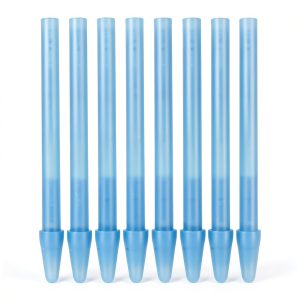 CHILDWEET 100pcs 1.5ml Microcentrifuge Tubes with Grinding Rods-0