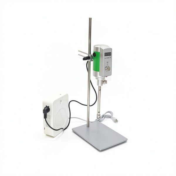 Lab High Speed Homogenizer SHengwin 2000-24000rpm Dual‑Head Emulsifier-5