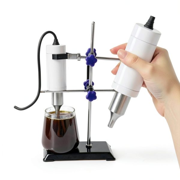 Lab Small Ultrasonic Homogenizer HKFGSHOP 80W Sonicator with Bracket-5