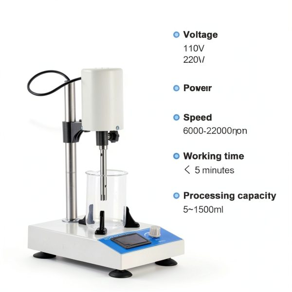 High Speed Homogenizer Consfly RCD-1A Disperser with 13mm/18mm Heads-1