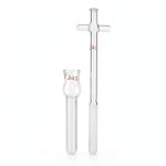 Glass Tissue Homogenizer VILLCASE 2ml Cell with Pestle Reusable Tube-0