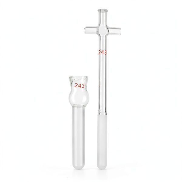 Glass Tissue Homogenizer VILLCASE 2ml Cell with Pestle Reusable Tube-0